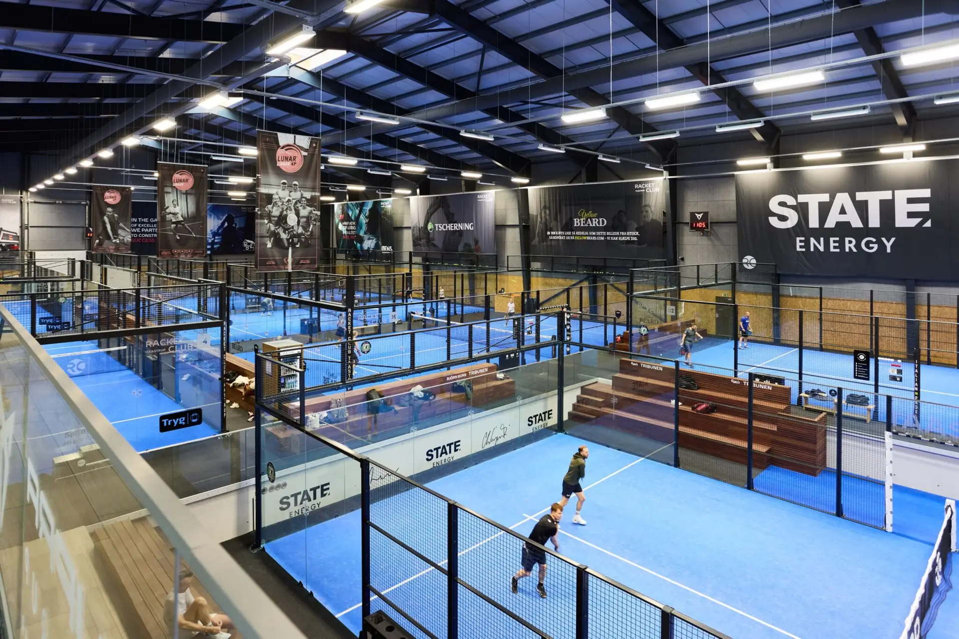 Racket Club in Denmark people playing padel