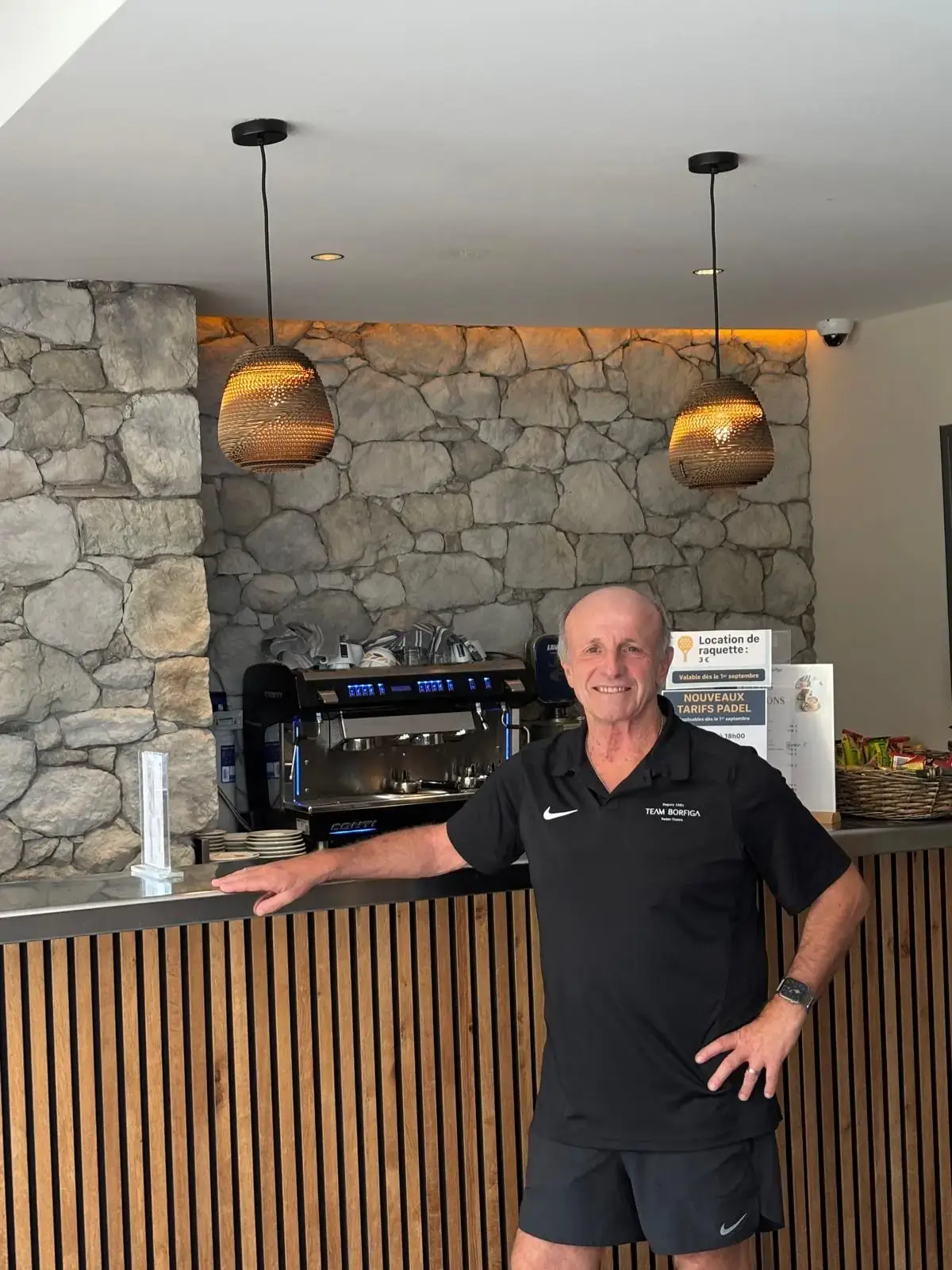 Michel Borfiga club owner at Eze