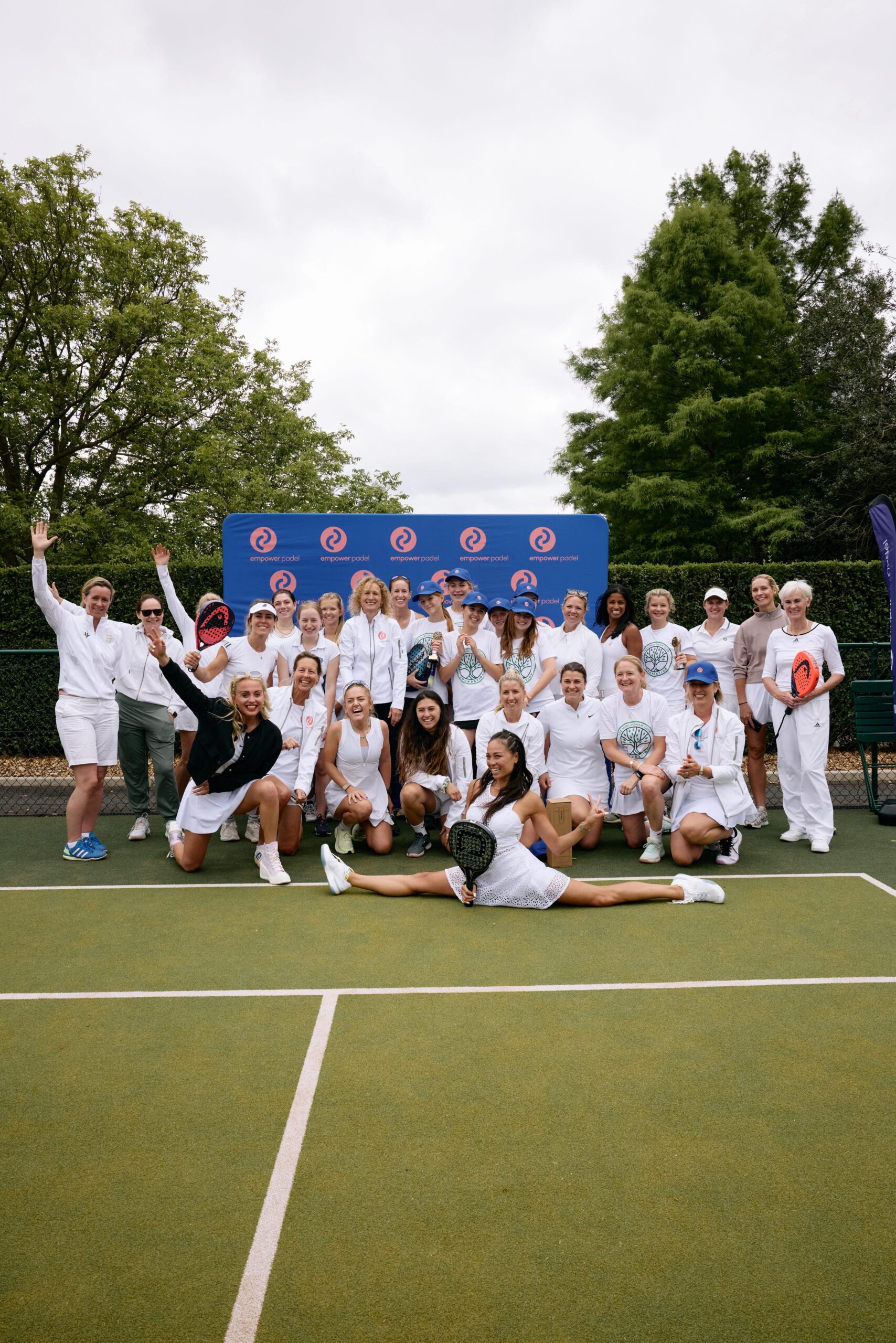 Empower padel community photo together