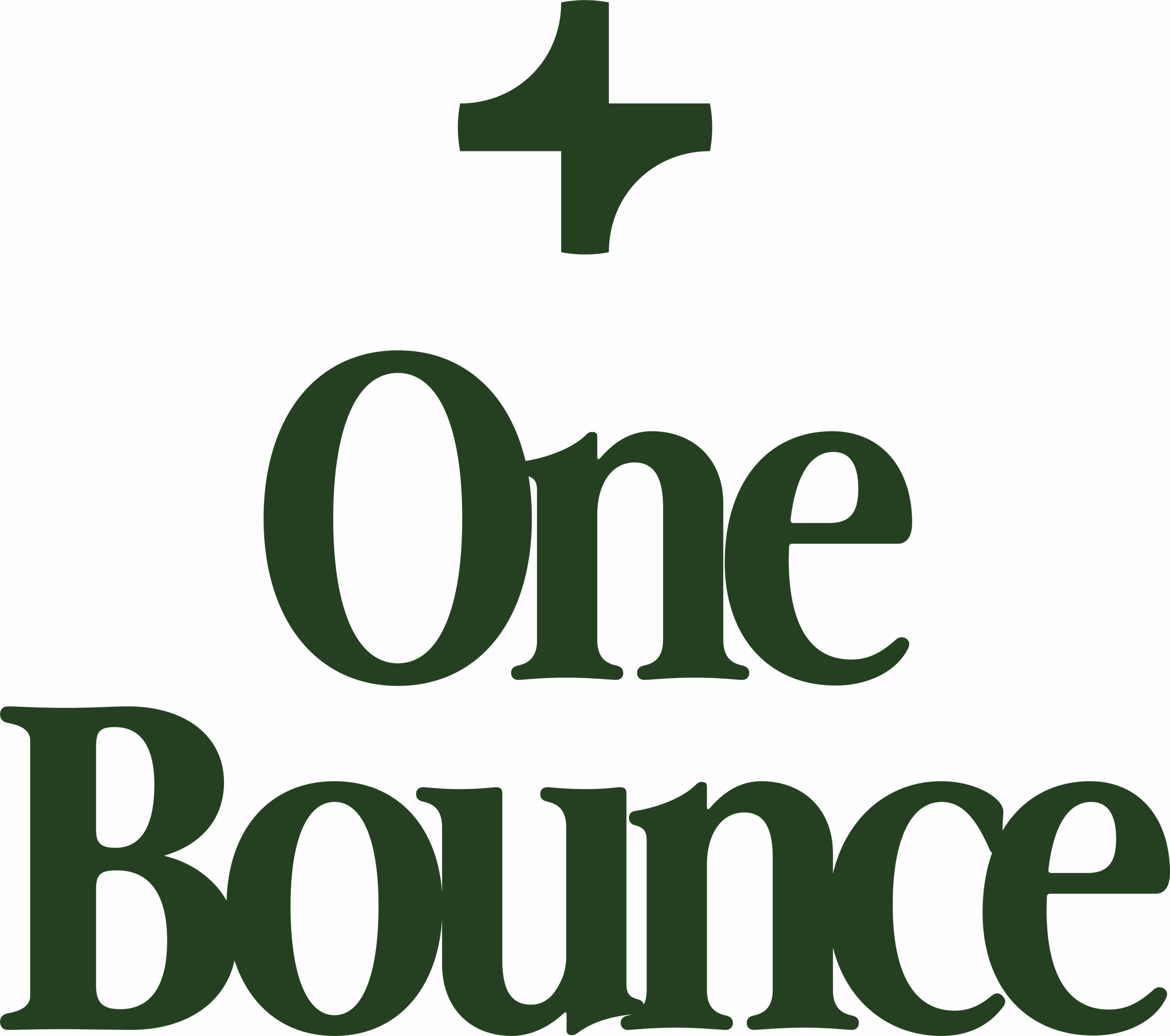 One Bounce Logo in green