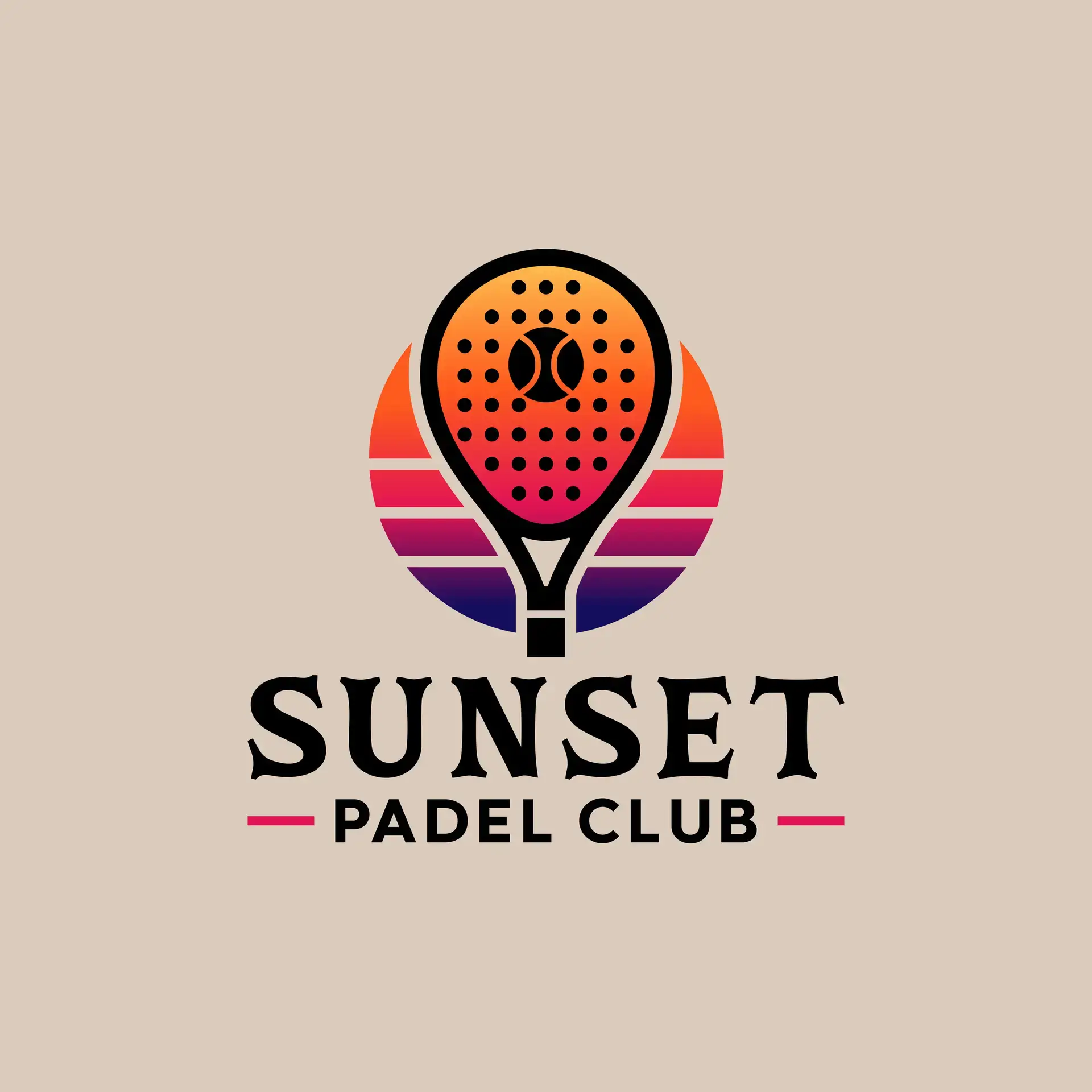 Sunset Padel Club logo