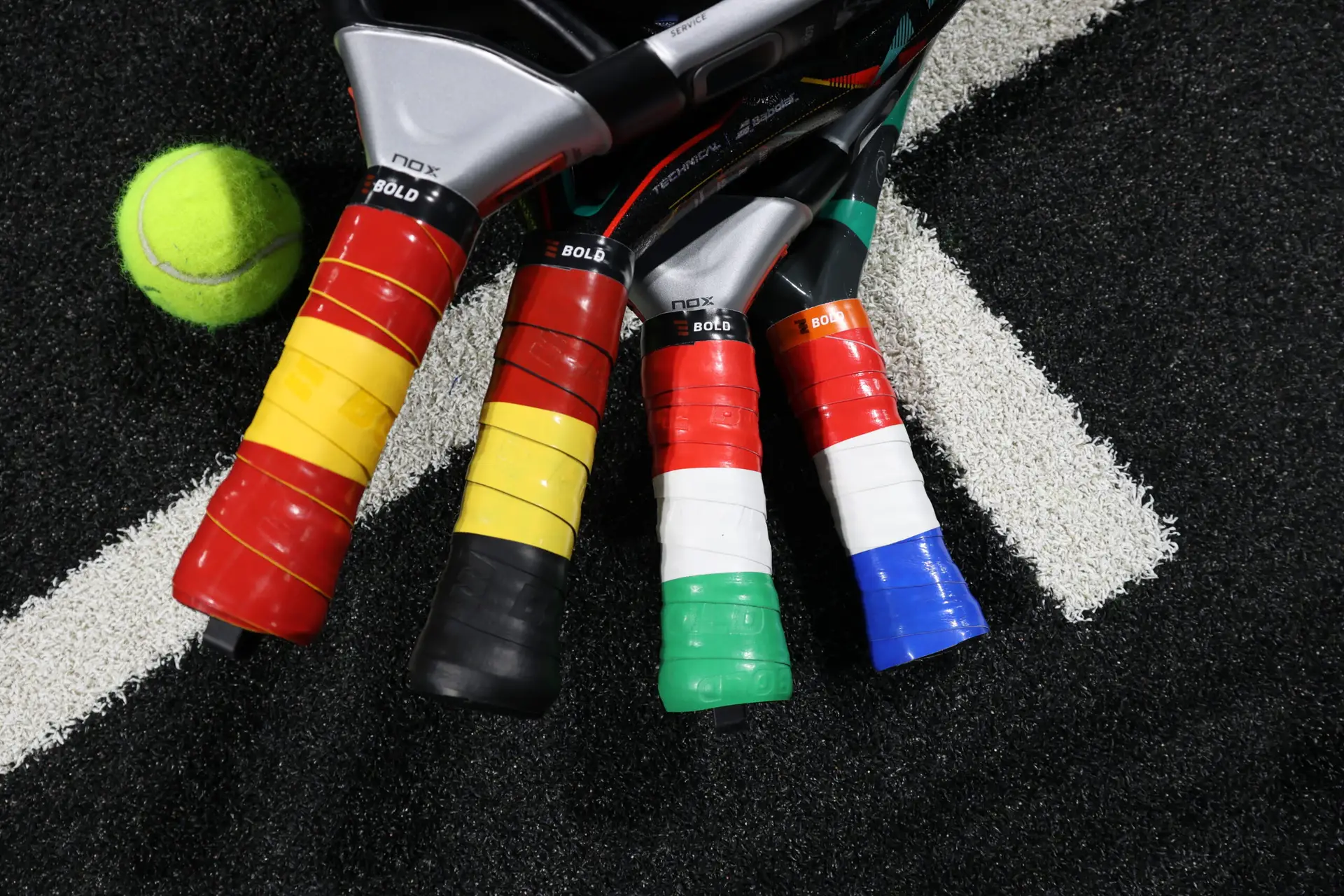 Bold Padel Country Flags Grips