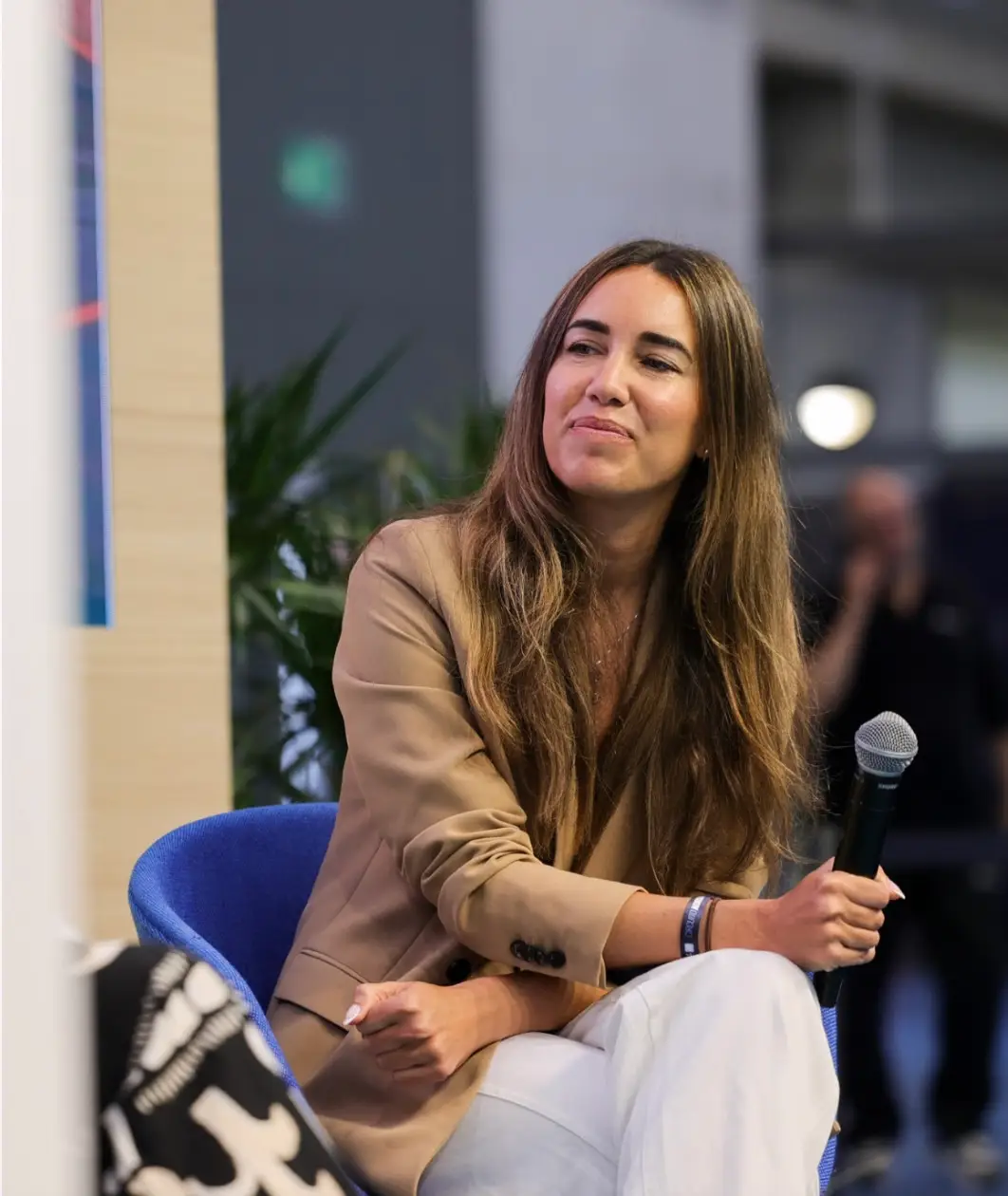 Patty Venture Padelist at conference