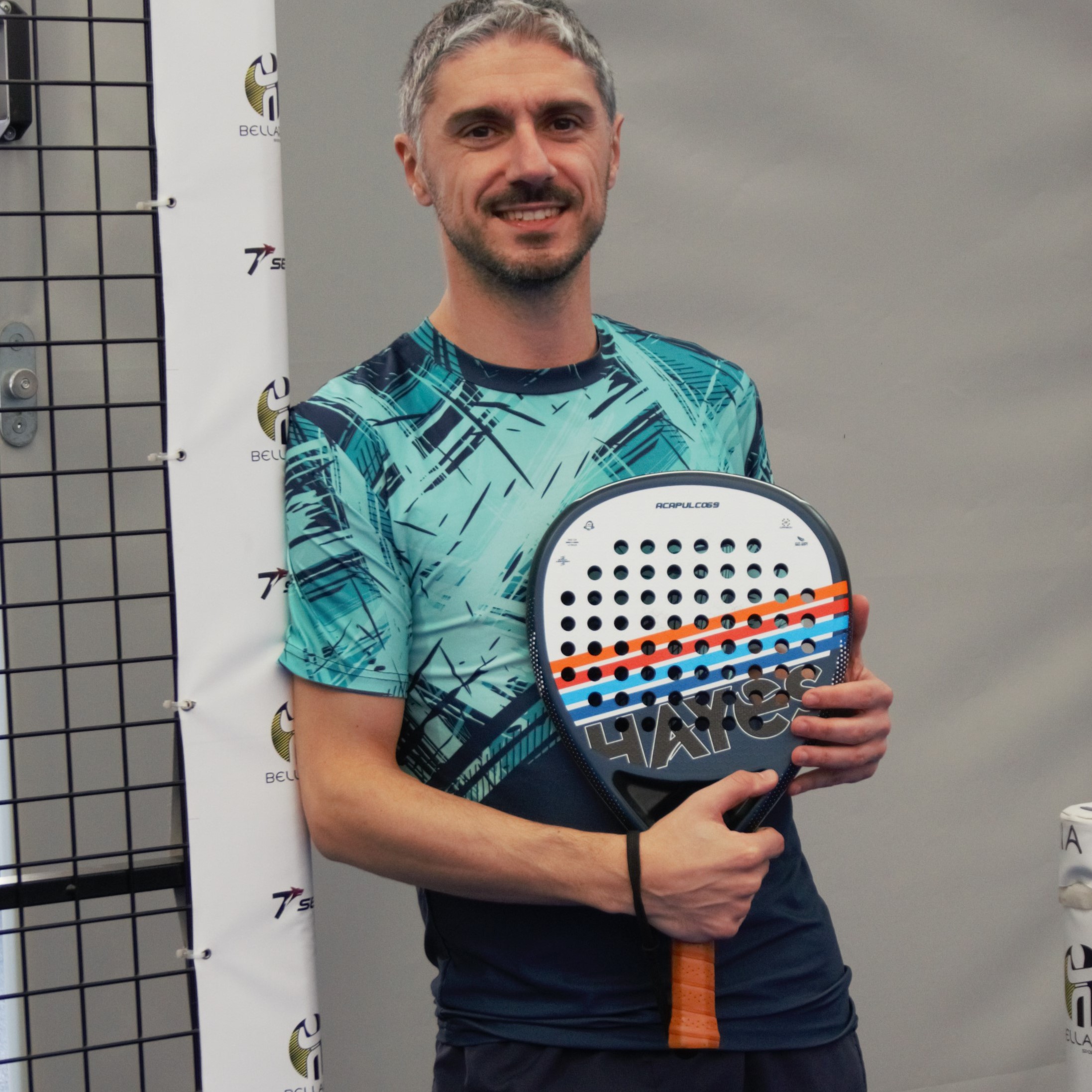 Hayes Padel founder