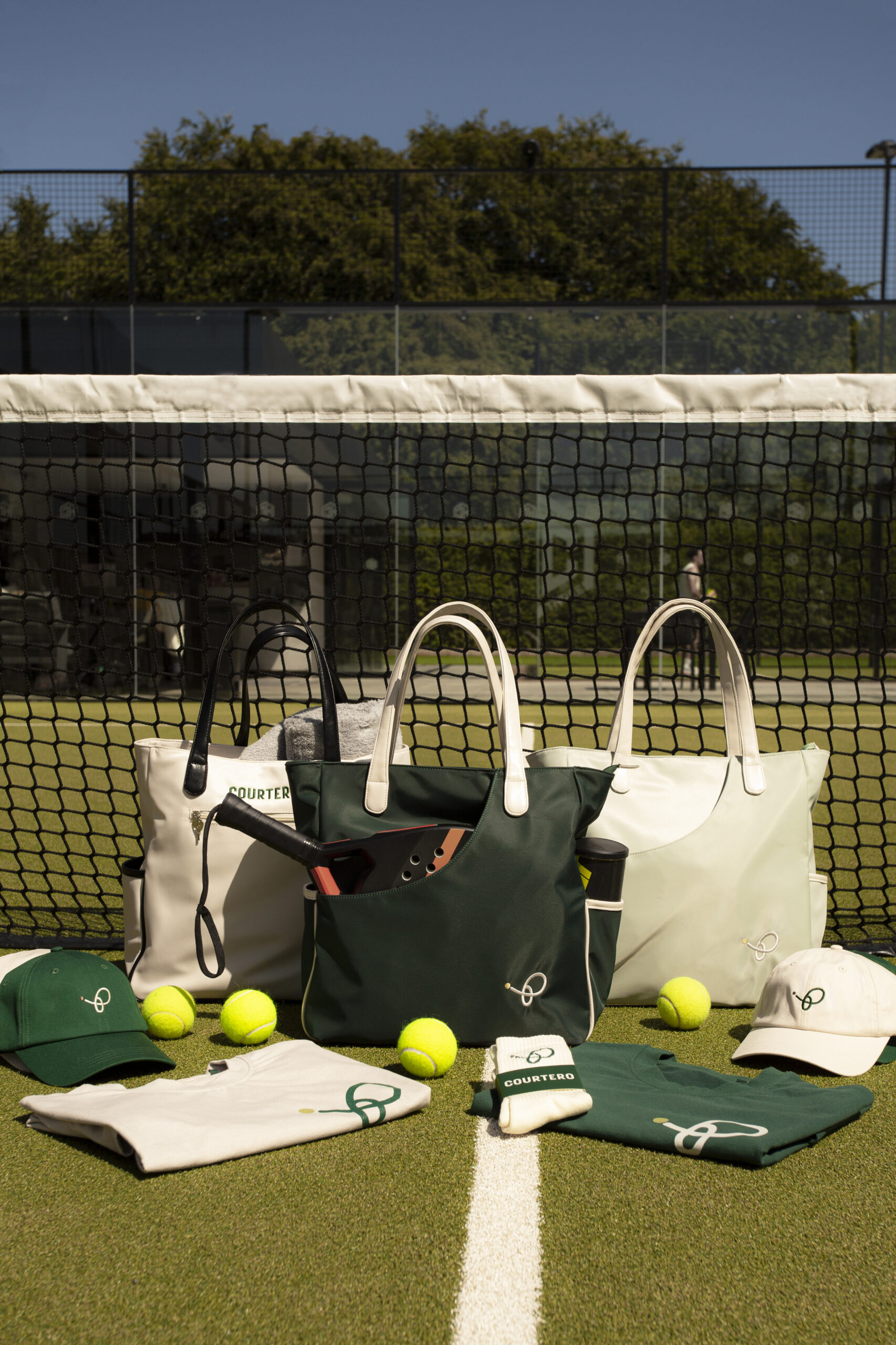 Courtero products on court