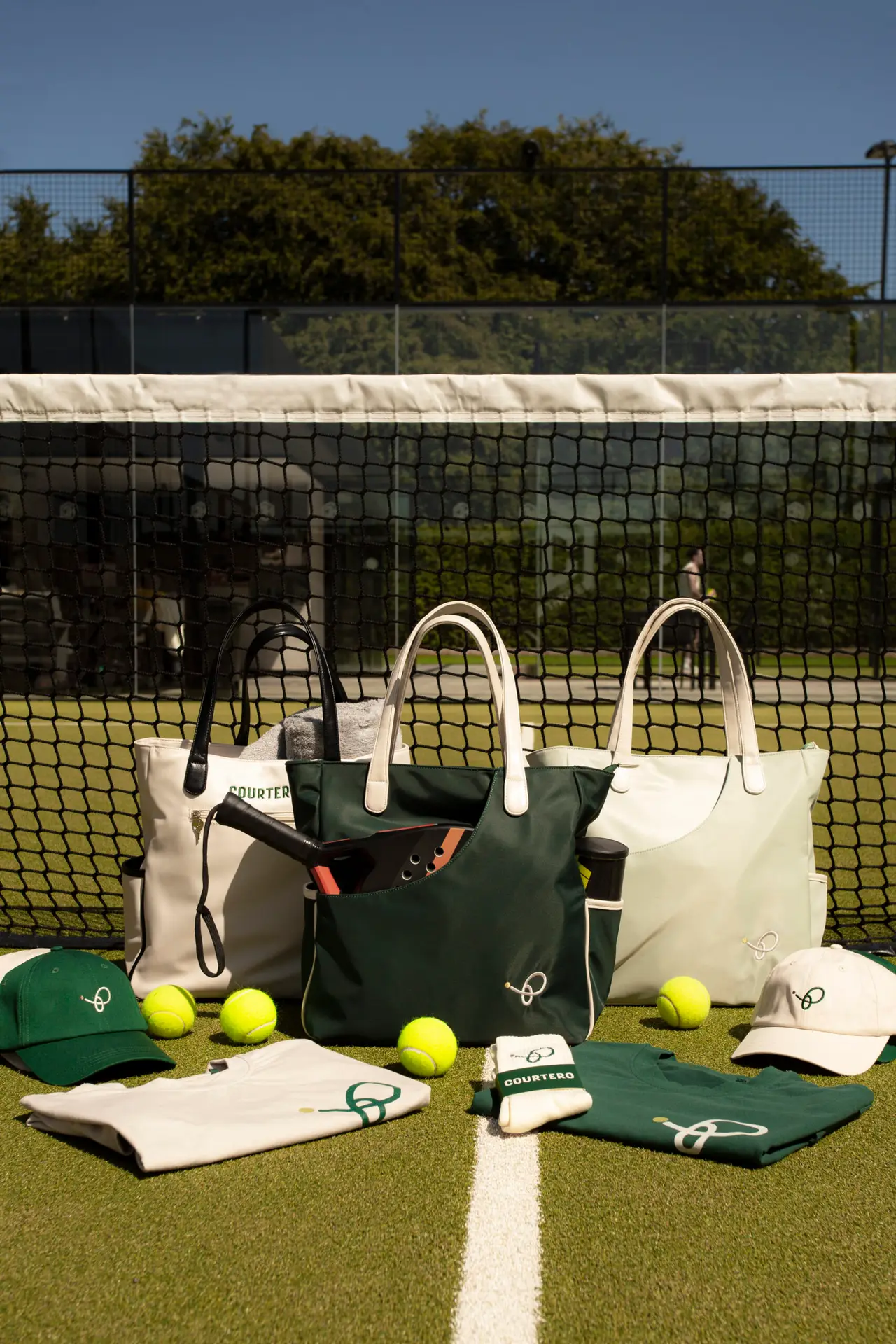 Courtero products on court