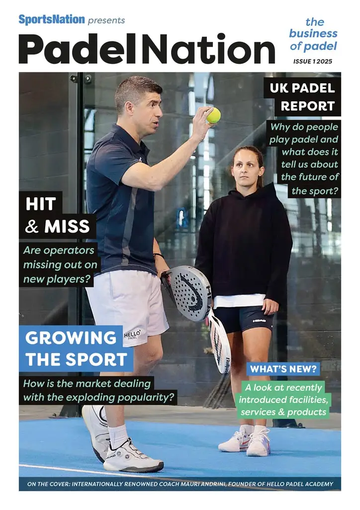 PadelNation Front Cover