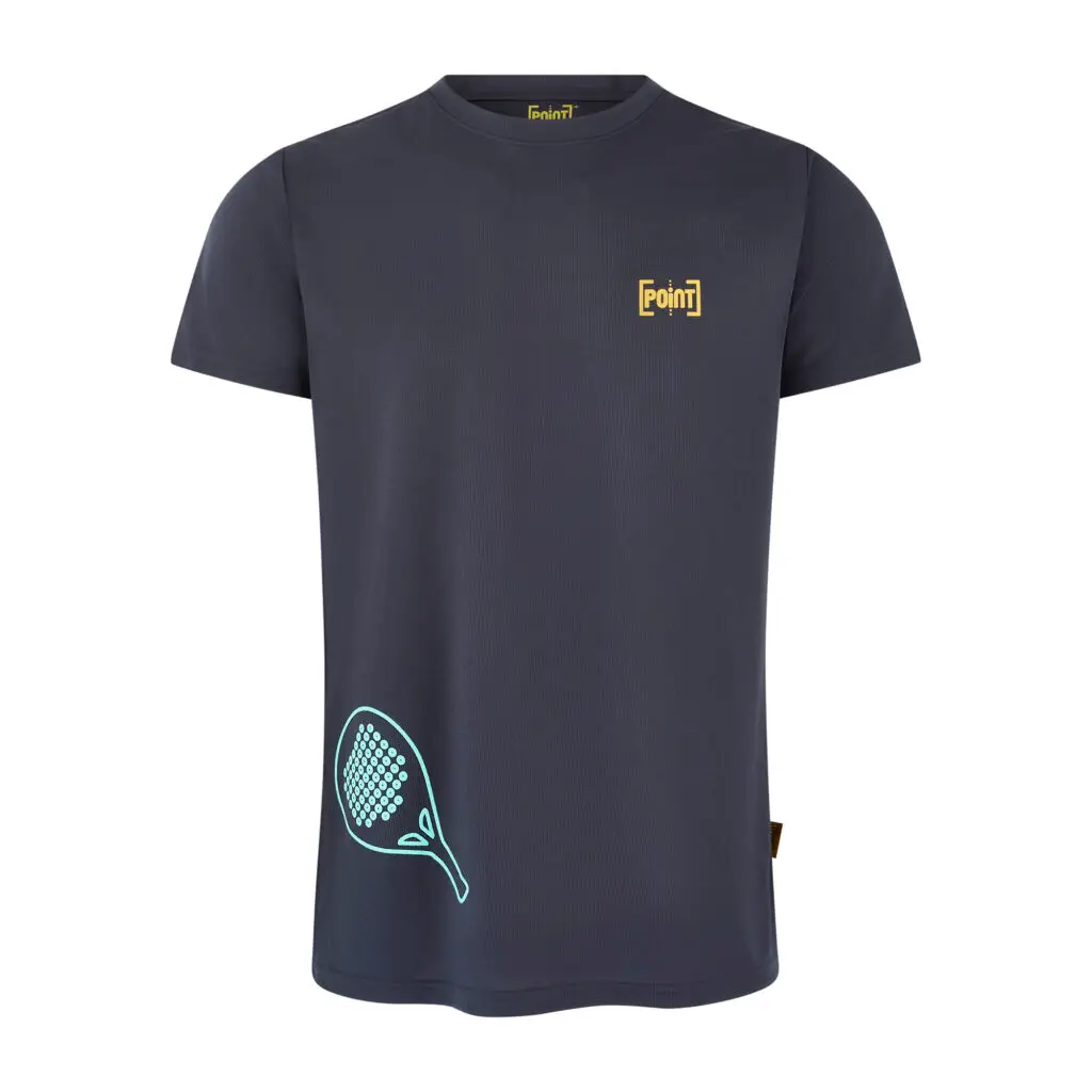Point Clothing racket front
