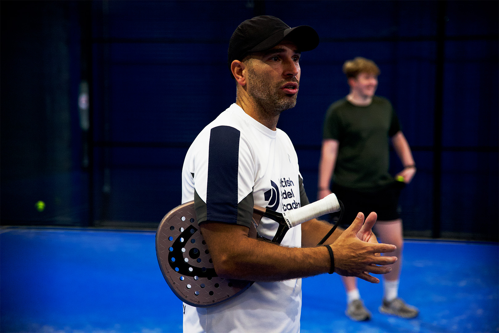 Dan Troy, founder of the British Padel Academy
