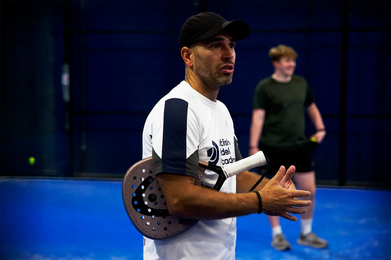 Dan Troy, founder of the British Padel Academy