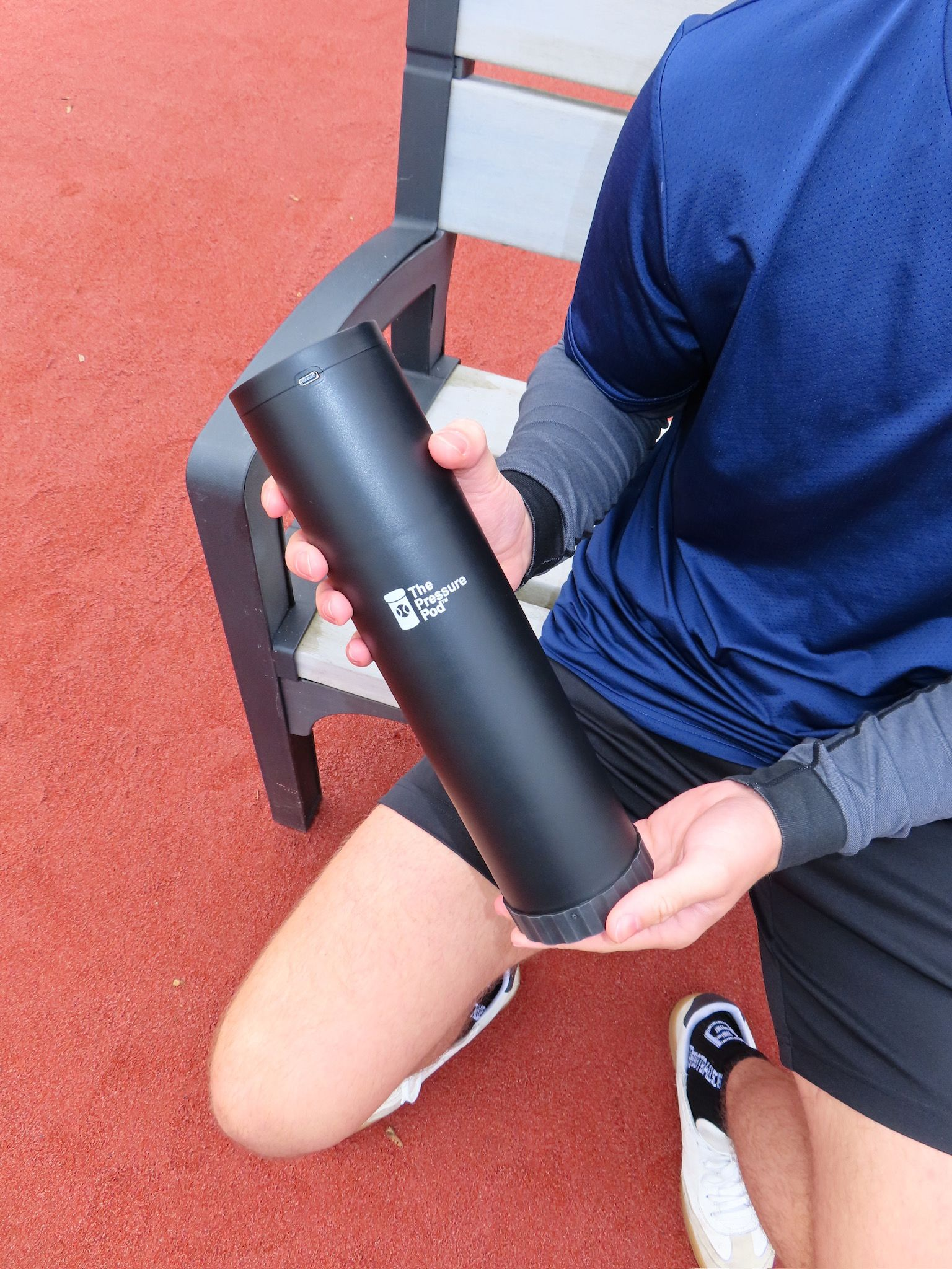 The Pressure Pod product on court