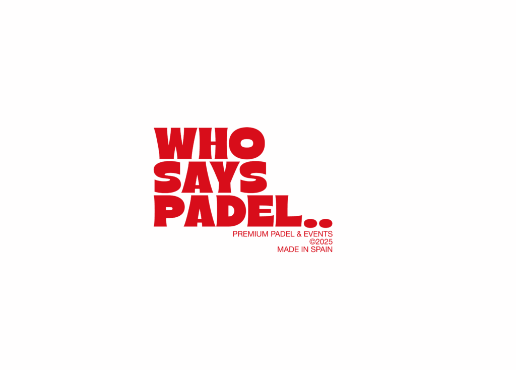 Who Says Padel logo