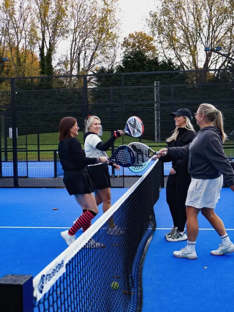Her Court Padel Club on court