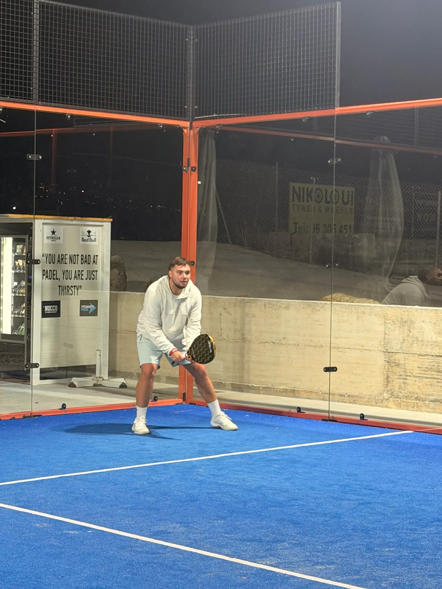 PadelFlo / Florian Marco on padel court