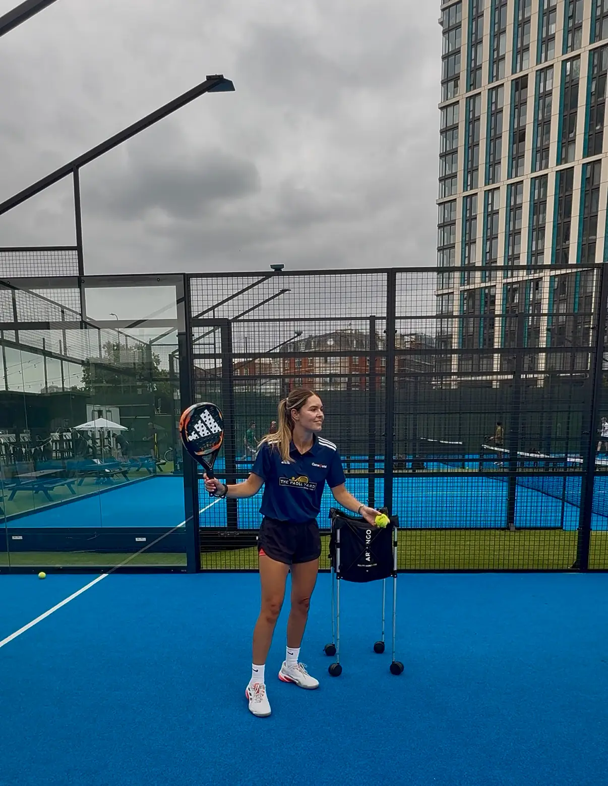 Bethany Eccles coaching on court