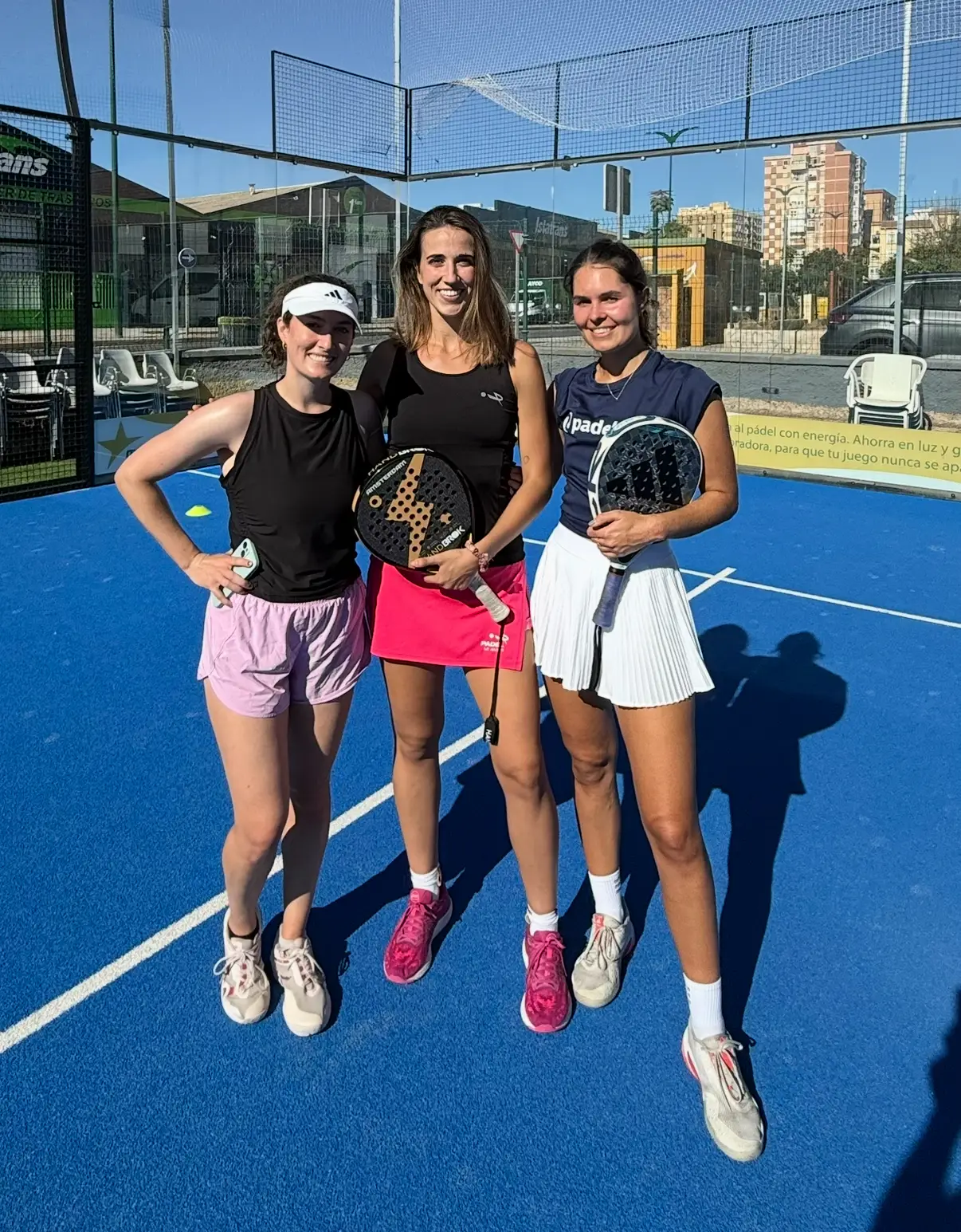 Bethany Eccles group photo on court