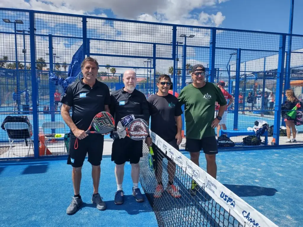ISPT on padel court