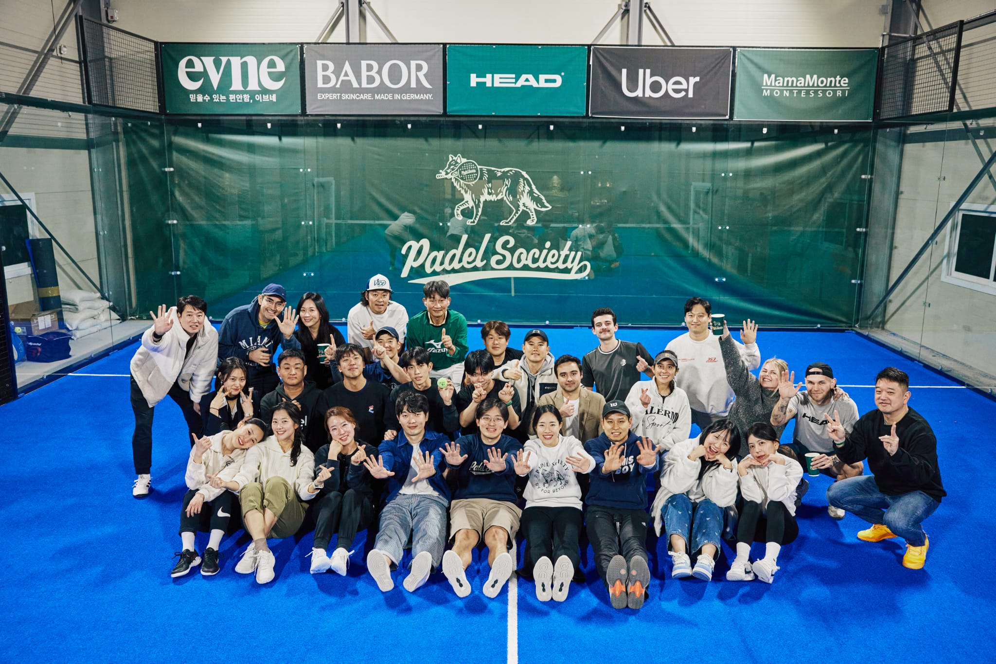 Community at Padel Society, padel club in South korea