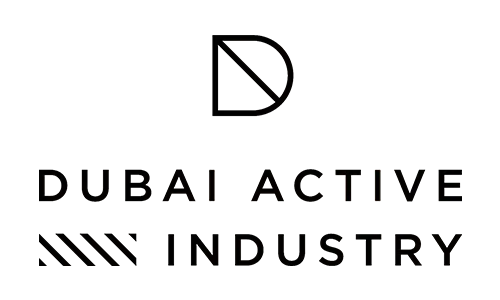 Dubai Active Industry logo black