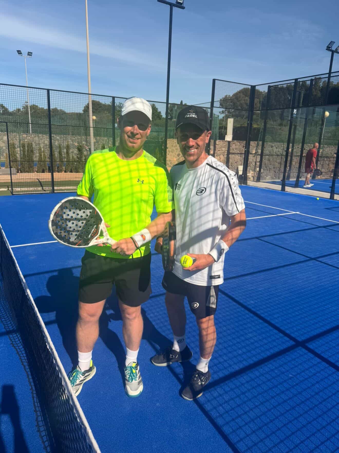 The Padel Fam on court