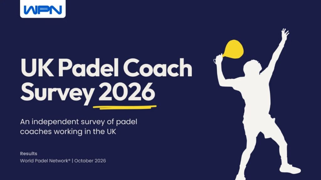 UK Padel Coach Survey 2026: Results. An independent survey of padel coaches working in the UK, by World Padel Network